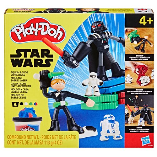 Star Wars Play-Doh  Squish & Slice Lightsabers Playset