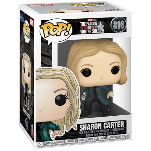 The Falcon and Winter Soldier Sharon Carter Pop! Vinyl Figure