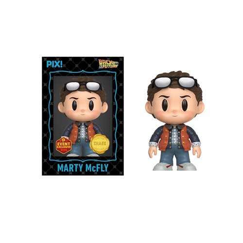 Back to the Future Marty McFly with Skateboard Pix! Vinyl Figure