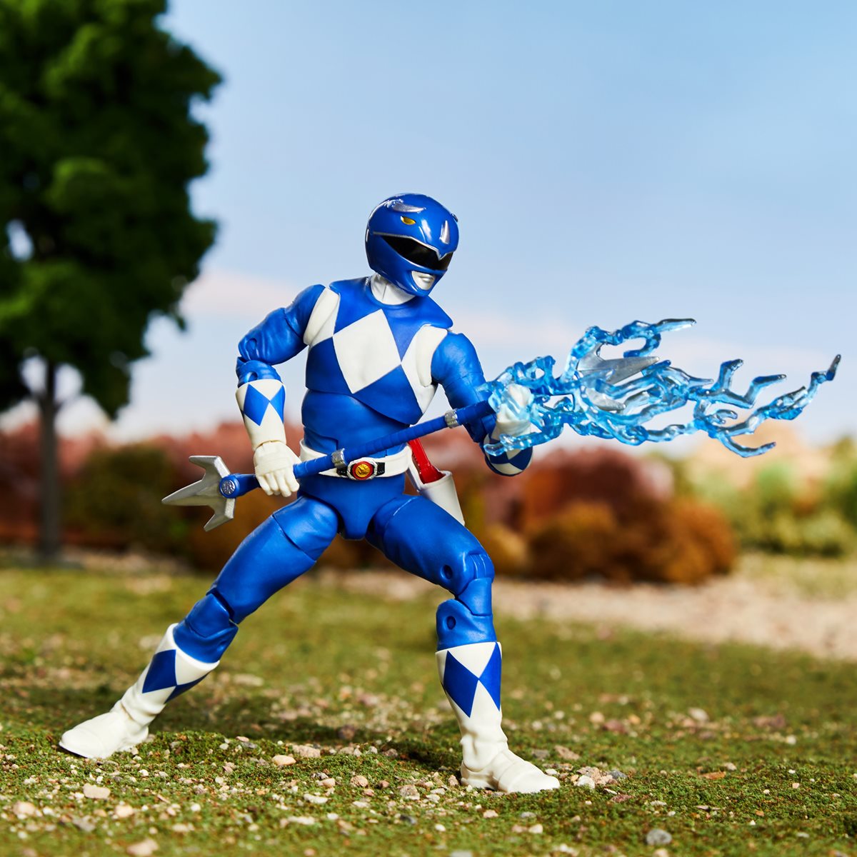Power Rangers Lightning Collection Mighty Morphin Blue Ranger 6-Inch ...