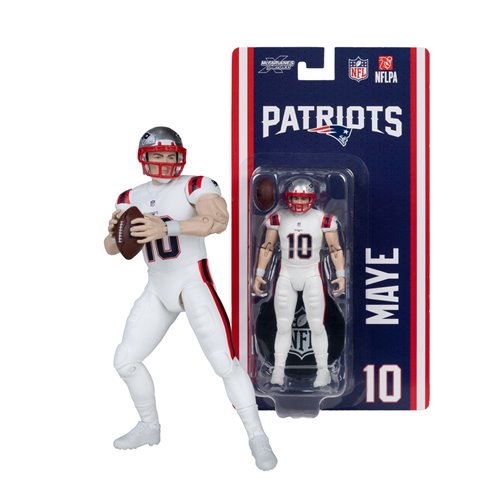 NFL McFarlane's SportsPicks Wave 2 New England Patriots Drake Maye 6-Inch Action Figure