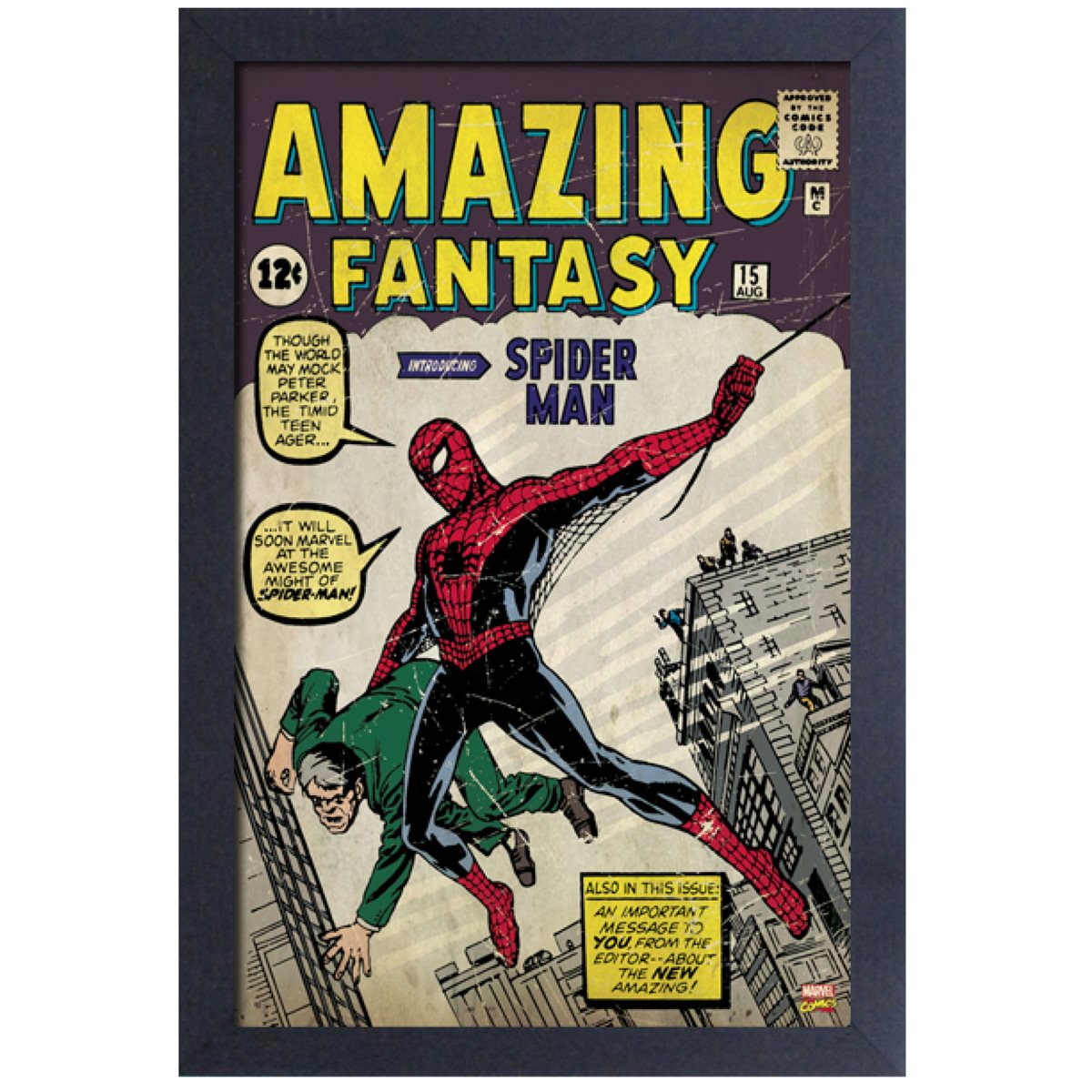 11x17 Amazing Fantasy 15 Starring Spider-man Poster Print 