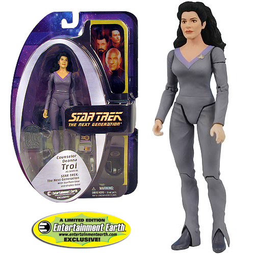 Star Trek Deanna Troi Action Figure - an EE Exclusive
