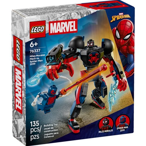 LEGO Marvel 76337 Miles Morales Mech vs. Spider-Man 2099
