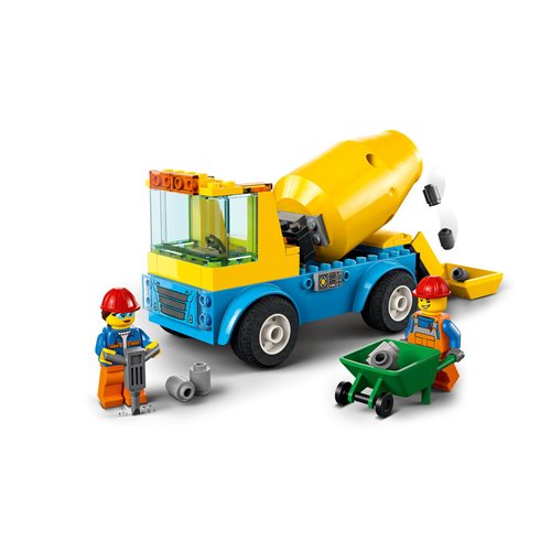 LEGO 60325 City Cement Mixer Truck