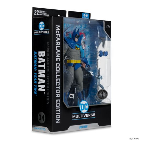 DC McFarlane Collector Edition Wave 10 #34 Batman Year Two Version 7-Inch Scale Action Figure