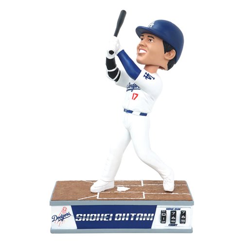MLB Los Angeles Dodgers Shohei Ohtani Home Run Counter 8-Inch Bobblehead