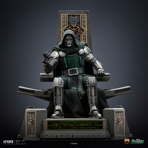 Avengers: Doomsday Doctor Doom on Throne 1:10 Art Scale Limited Edition Statue