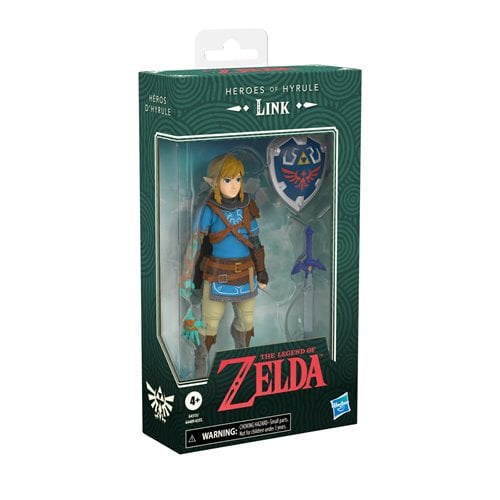 The Legend of Zelda Heroes of Hyrule Tears of the Kingdom Link 6-Inch Action Figure