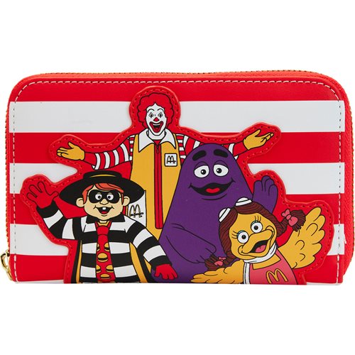 McDonald's Ronald and Friends Zip-Around Wallet