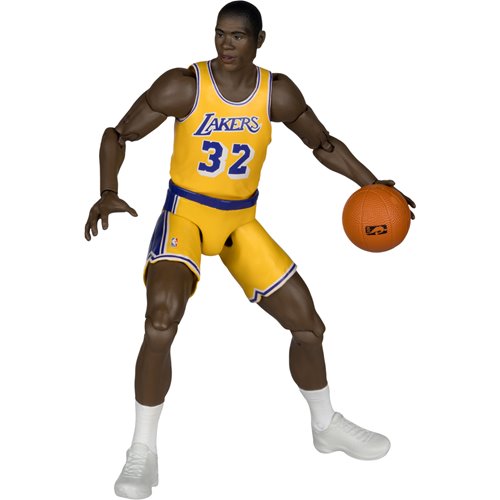 NBA McFarlane's SportsPicks Legends Series Magic Johnson Los Angeles Lakers 6-Inch Action Figure