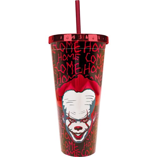 It 20 oz. Foil Cup with Straw