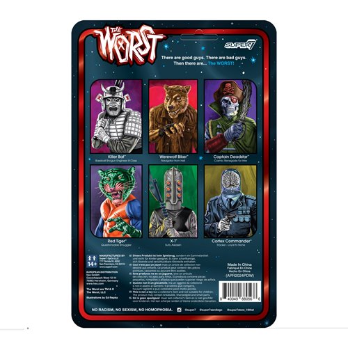 The Worst X-1 (Scum Squad) 3 3/4-Inch ReAction Figure