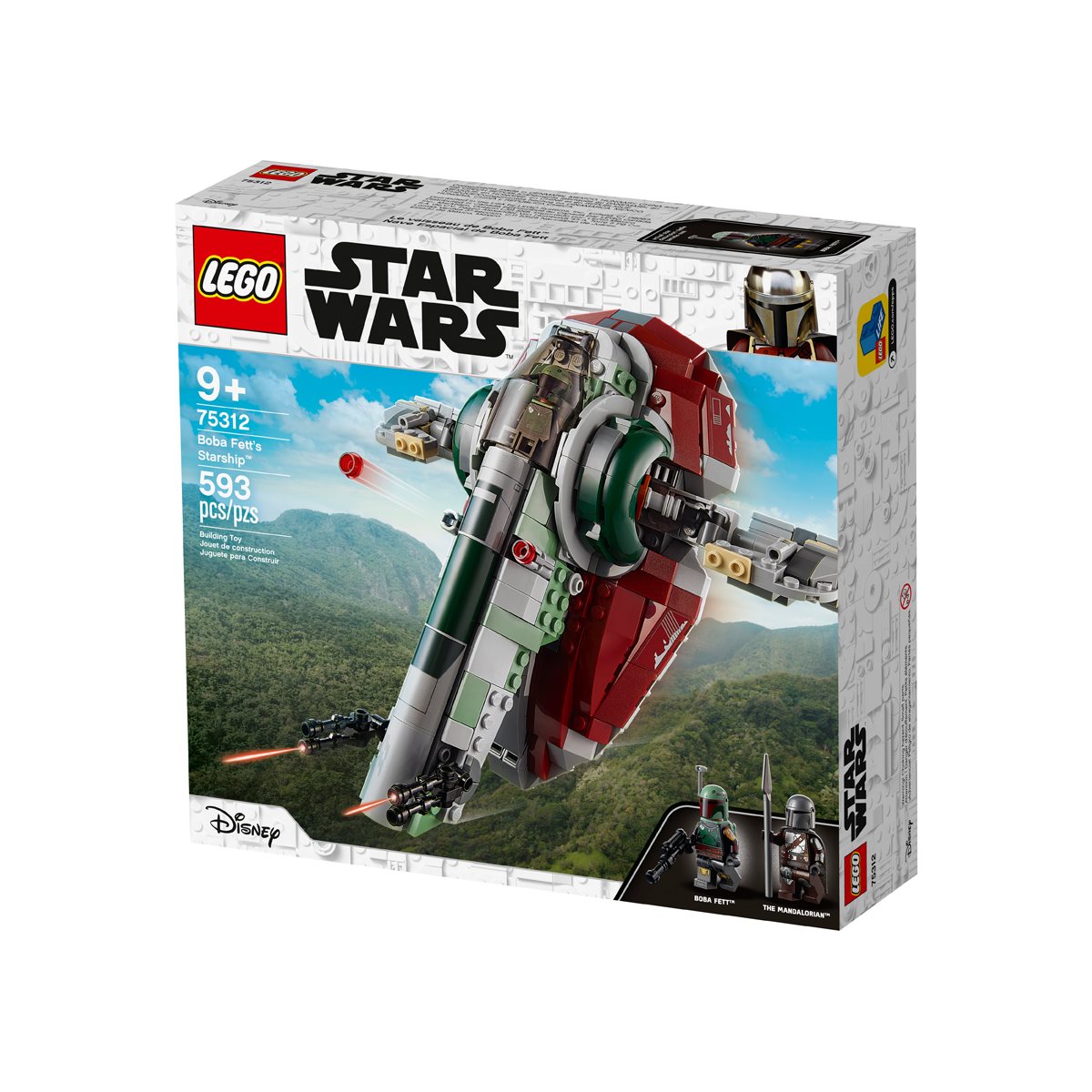 Boba Fett's Starship LEGO® Star Wars Figur The Mandalorian  aus Set 75312 