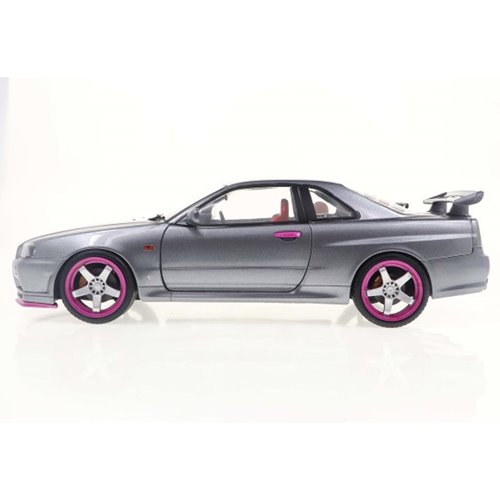 1999 Nissan Skyline GT-R R34 1:18 Scale Die-Cast Metal Vehicle