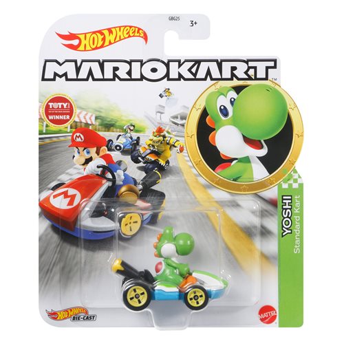 Mario Kart Hot Wheels Mix 1 2022 Vehicle Case of 8