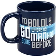 Star Trek To Boldly 16 oz. Mug