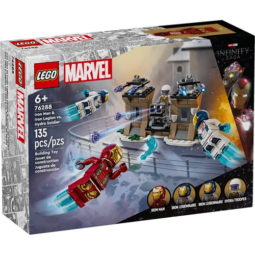 LEGO 76288 Iron Man & Iron Legion vs. Hydra Soldier