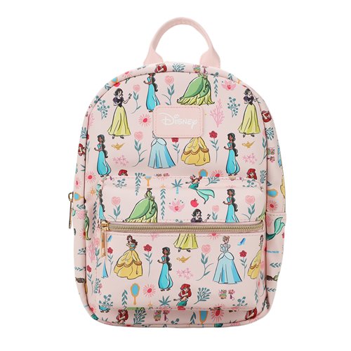 Disney Princesses All Over Print Mini-Backpack