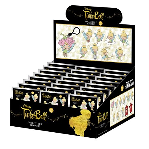 Peter Pan Tinker Bell Series 80 3D Foam Bag Clip Random 6-Pack