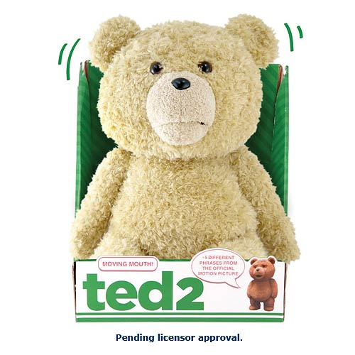 Ted 2 Ted Sitting 14-Inch R-Rated Animated Talking Plush Teddy Bear