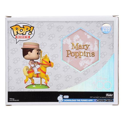 Disney 100 Mary Poppins Bert Pop! Figure, Not Mint