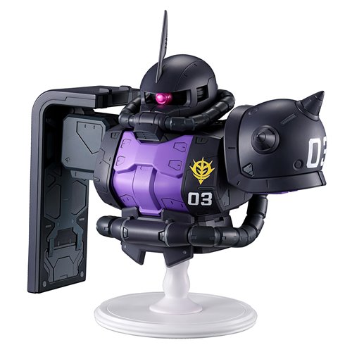 Mobile Suit Gundam Zaku II Black Tri-stars Universal Century Saga Interlude Bustisan Ichibansho Stat