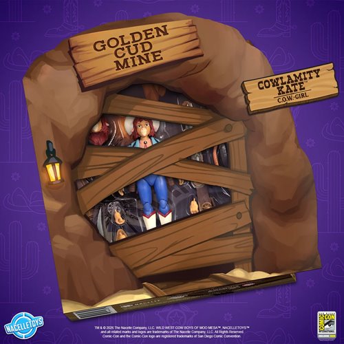 Wild West C.O.W.-Boys of Moo Mesa Cowlamity Kate in the Golden Cud Mine Action Figure - SDCC 2026 Ex