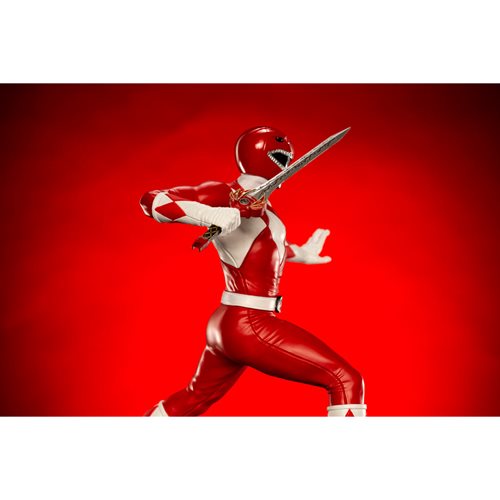 Mighty Morphin Power Rangers Red Ranger BDS Art 1:10 Scale Statue