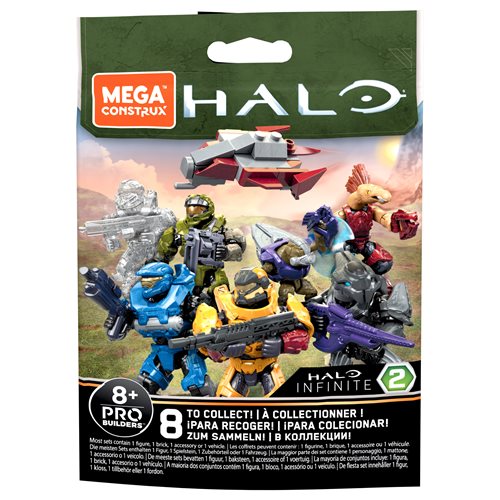 Mega Construx Halo Micro Figures Mix 2 2020 Random 4-Pack