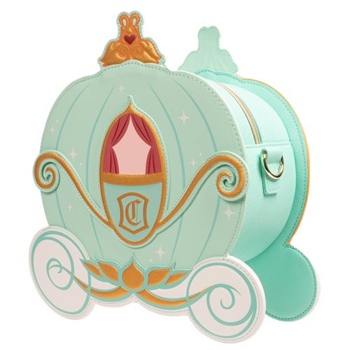 Cinderella Reversible Pumpkin Carriage Crossbody Purse - Entertainment Earth Exclusive