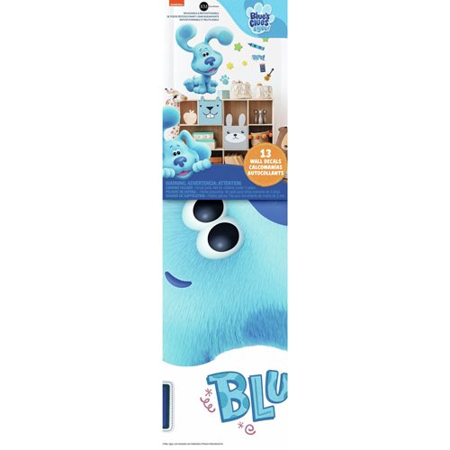 Blue's Clues Peel and Stick Giant Wall Decals