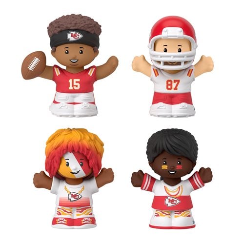 NFL Kansas City Chiefs Little People Collector Figure Set