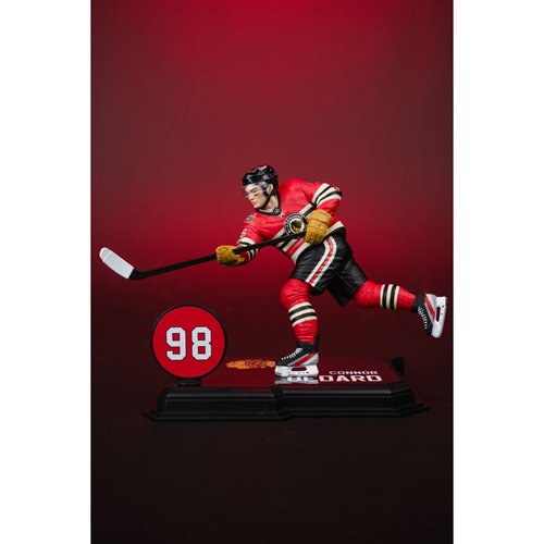 NHL SportsPicks Chicago Blackhawks Connor Bedard Winter Classic Jersey 7-Inch Posed Figure