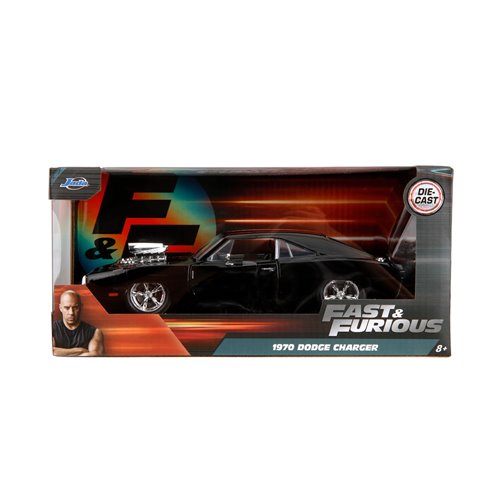 Fast and Furious 1970 Dodge Charger 1:24 Scale Die-Cast Metal Vehicle