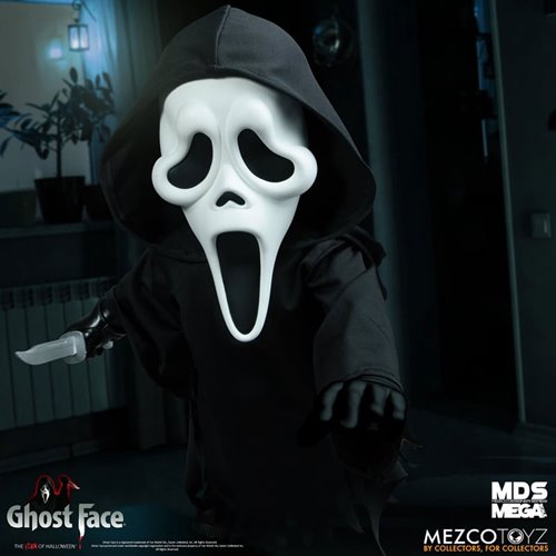Ghost Face Mezco Designer Series Mega Scale 15-Inch Doll - ReRun