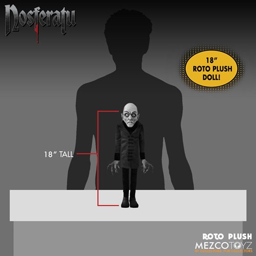 Nosferatu Mezco Designer Series 18-Inch Roto Plush Doll