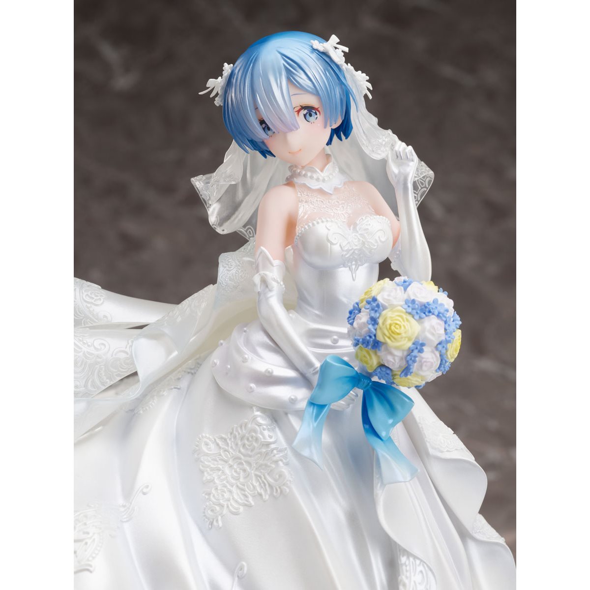 Taito Precious Figure - Rem Clear Dress Ver. (Renewal Ed.) - 23 Cm - Re:Zero - Figura Da Collezione