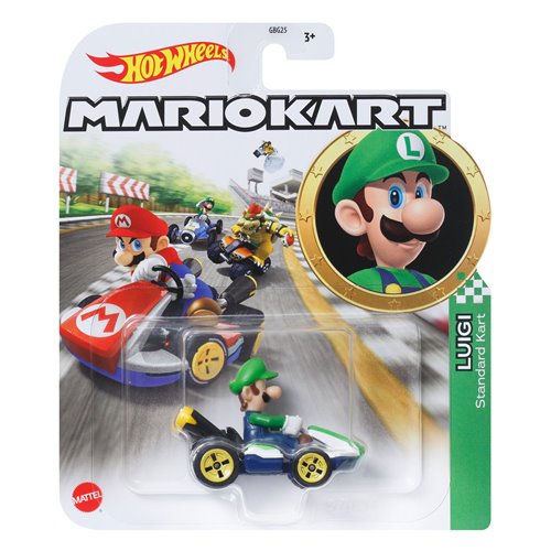 Mario Kart Hot Wheels 2024 Mix 6 Vehicle Case of 8