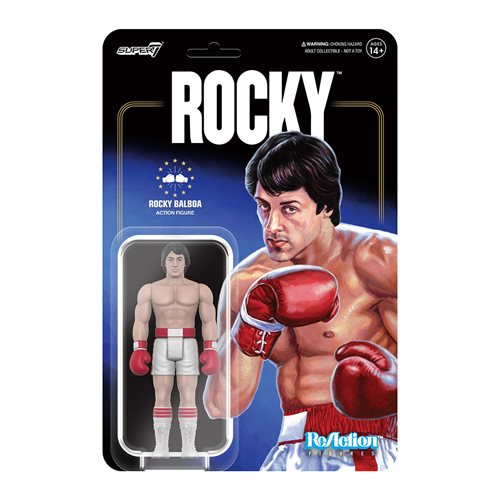 Rocky I Boxing 3 3/4-Inch ReAction Figure