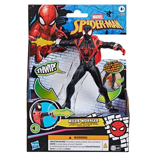Spider-Man Miles Morales Action FX 6-Inch Electronic Action Figure