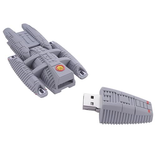 Battlestar Galactica Ship Replica USB 4GB Flash Drive