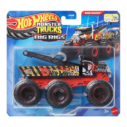 Hot Wheels Monster Trucks Big Rigs 1:64 Scale Vehicle 2026 Mix 2 Case of 4