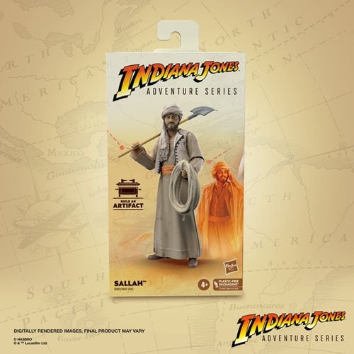 Indiana Jones Adventure Series Sallah 6-Inch Action Figure