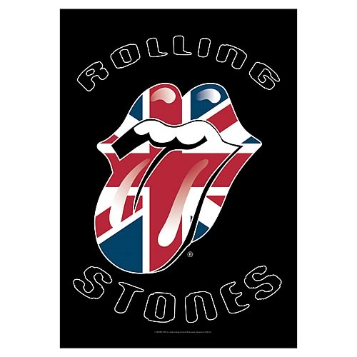 Rolling Stones British Tongue Fabric Poster Wall Hanging