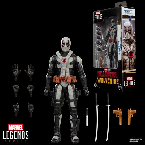 Deadpool Wolverine Marvel Legends 6-Inch Action Figure Wave 3 Set of 3