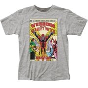 Marvel Vision and Scarlet Witch Comic Gray T-Shirt - PX