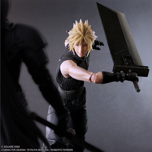 Final Fantasy VII Rebirth Cloud Strife Play Arts Kai Action Figure