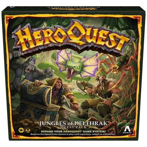 HeroQuest Jungles of Delthrak Quest Pack - Expansion Pack