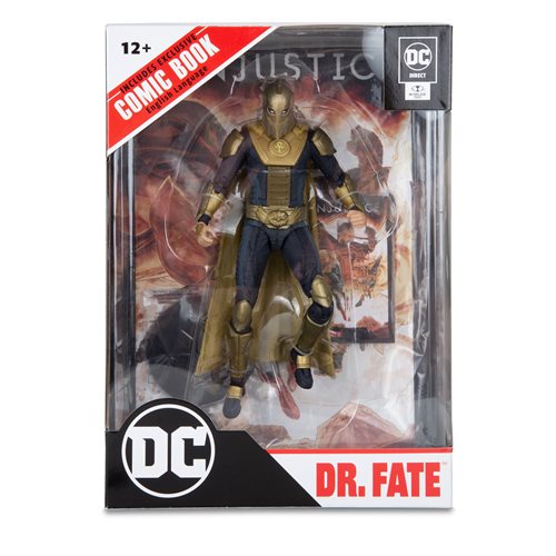 DC Injustice 2 Page Punchers Dr. Fate 7-Inch Scale Action Figure with Comic